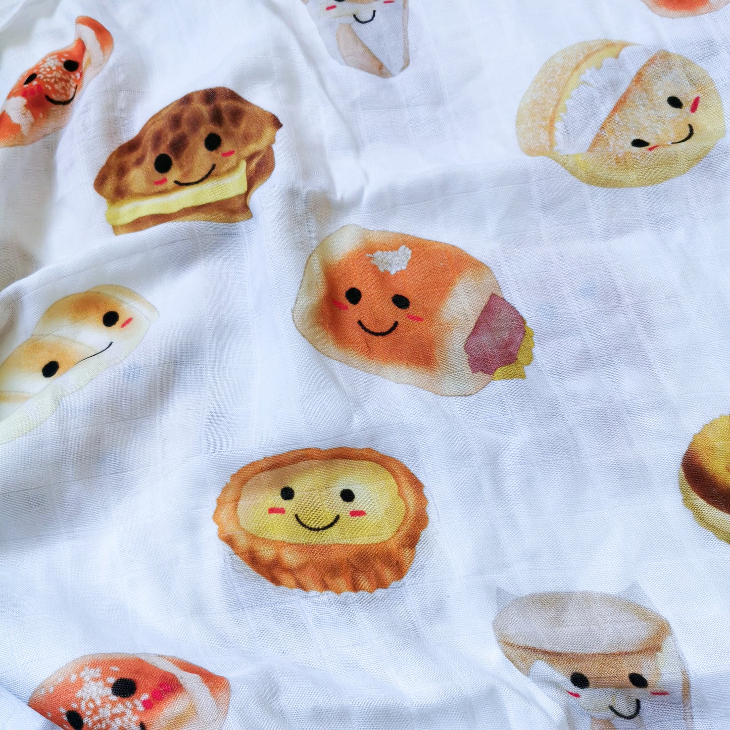 Hong Kong Bread Style Swaddle Blanket