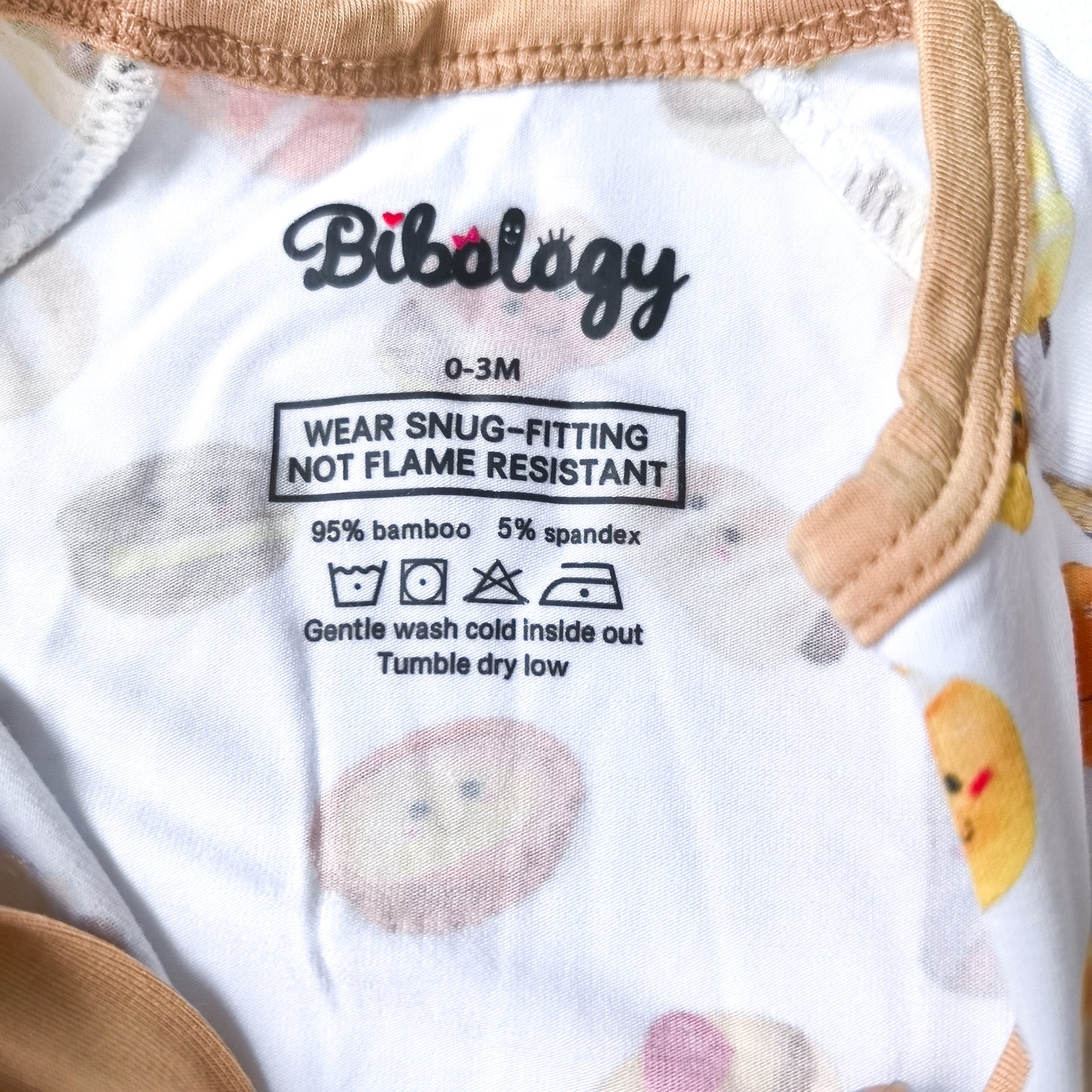 Bamboo Zip Romper Hong Kong Bread