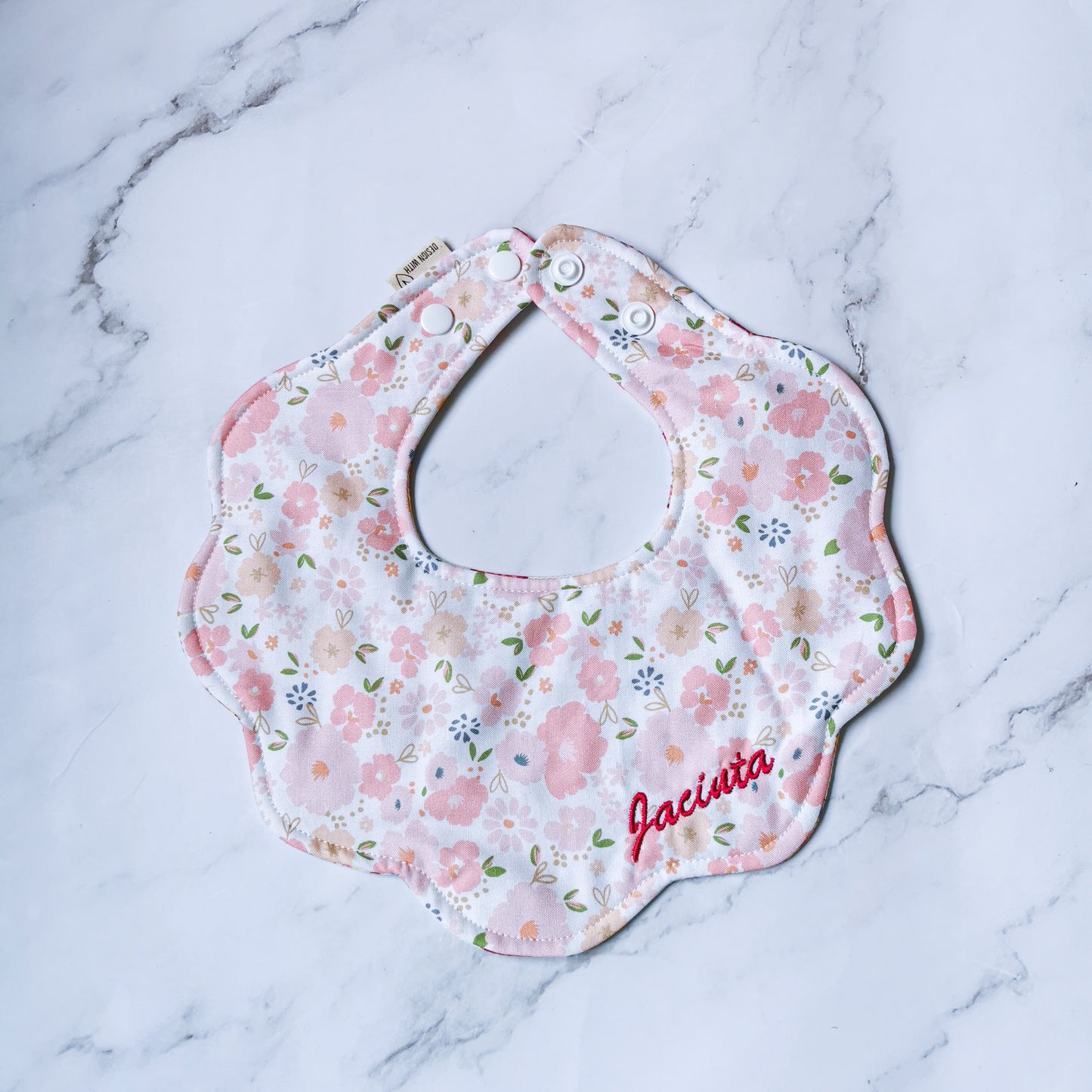 Flower Bib| Pink Floral