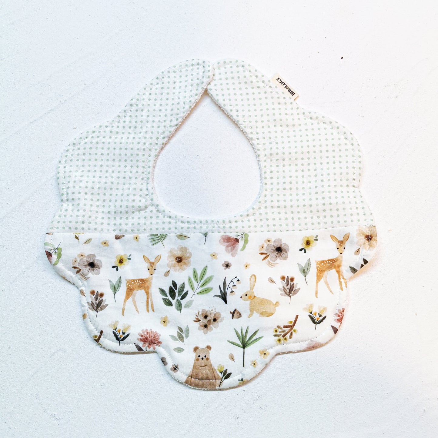 Flower Bib| Animals