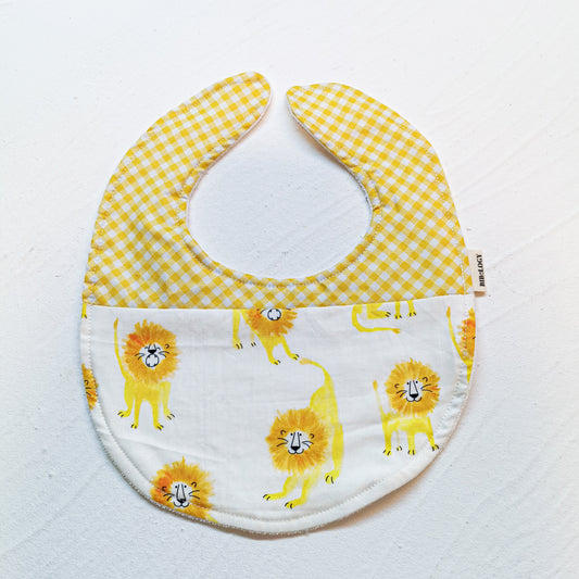 Traditional XL Bib| Golden Lion