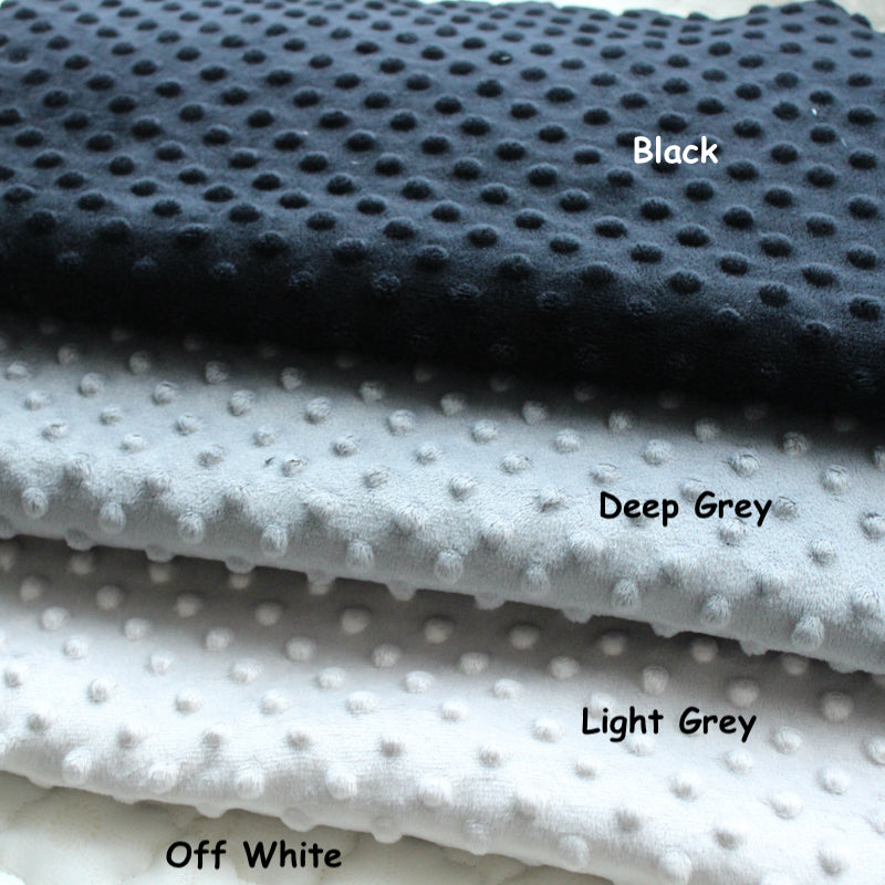 Baby Swaddle with Minky Blanket - Dim Sum (with Embroidered Name)