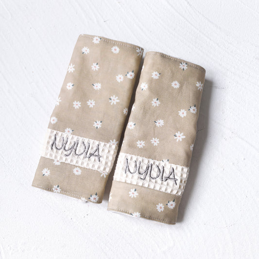 Carrier Pads| Beige Floral