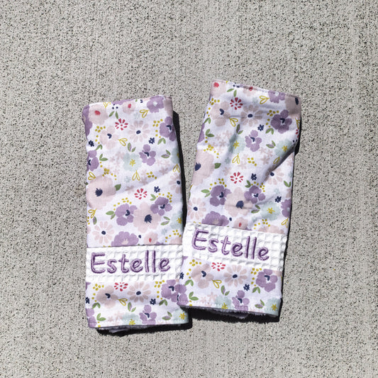 Carrier Pads| Purple Floral