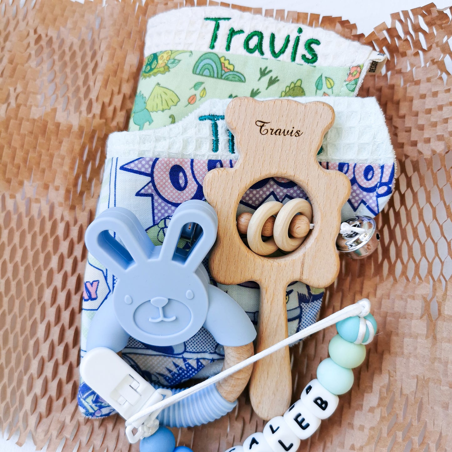 Traditional XL Bib| Dino