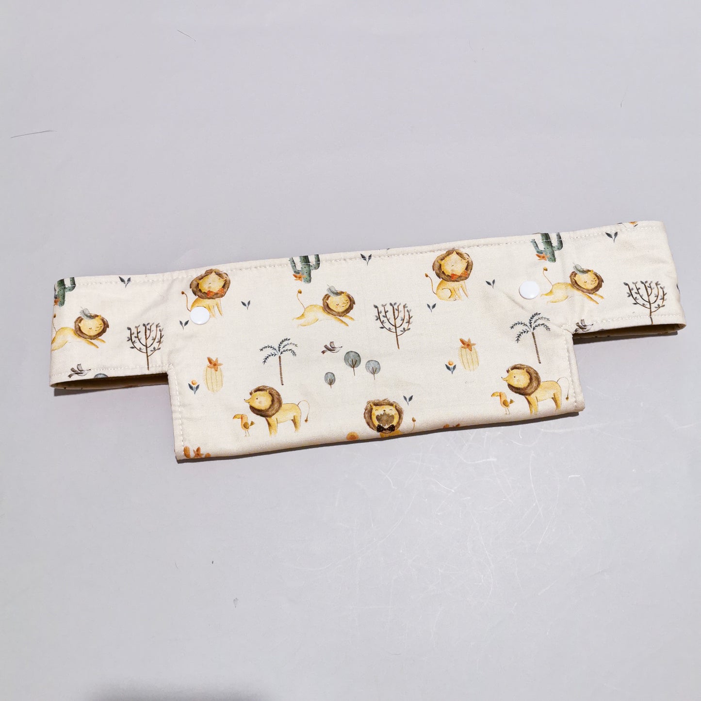 Baby Carrier Teething Pads & Bib|| Lions in the meadow