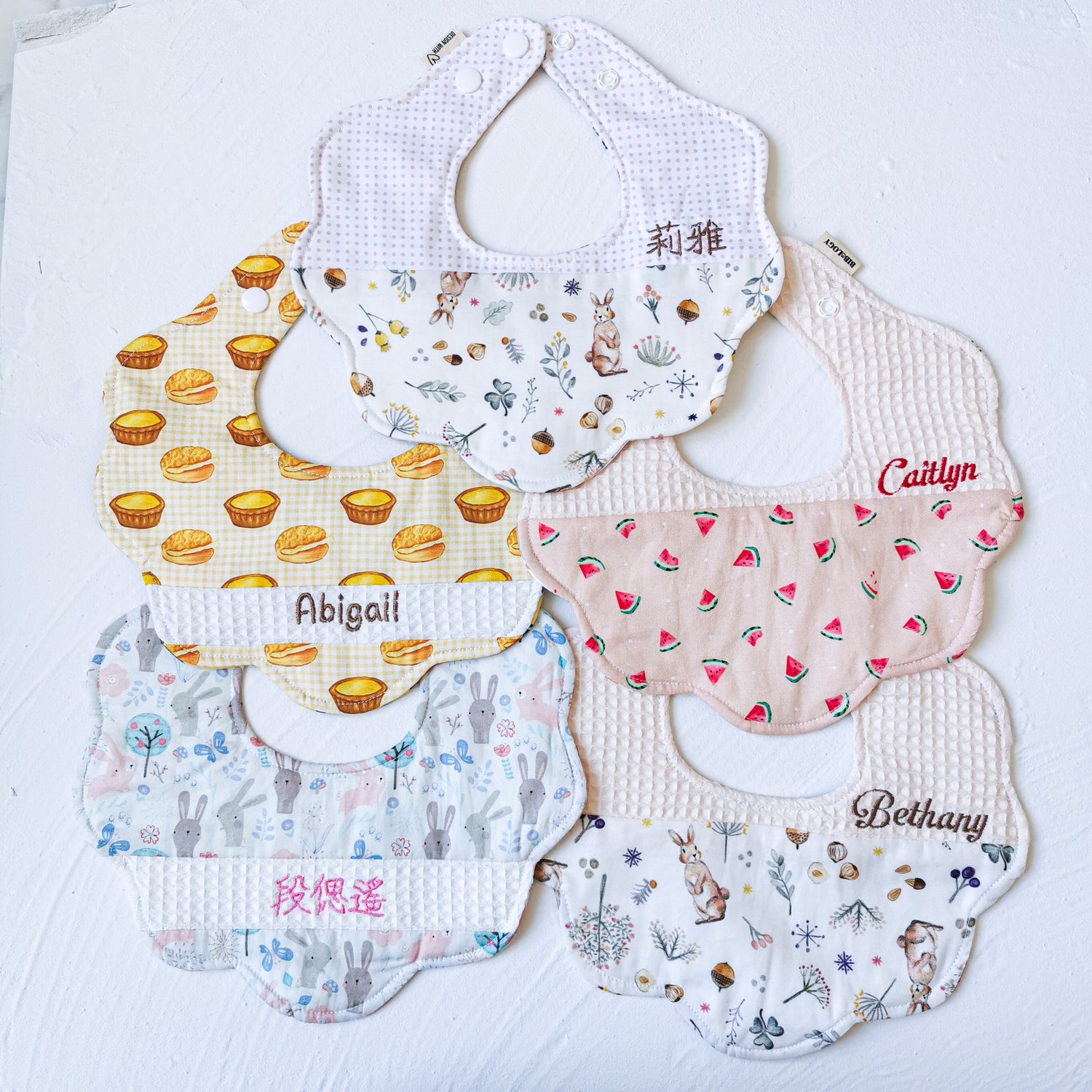 Flower Bibs