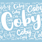 PERSONALIZED FLEECE BLANKET| Coby