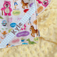 PERSONALIZED 3D MINKY BLANKET| Toy Story speech bubble