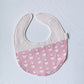 Traditional XL Bib| Pink Bunny