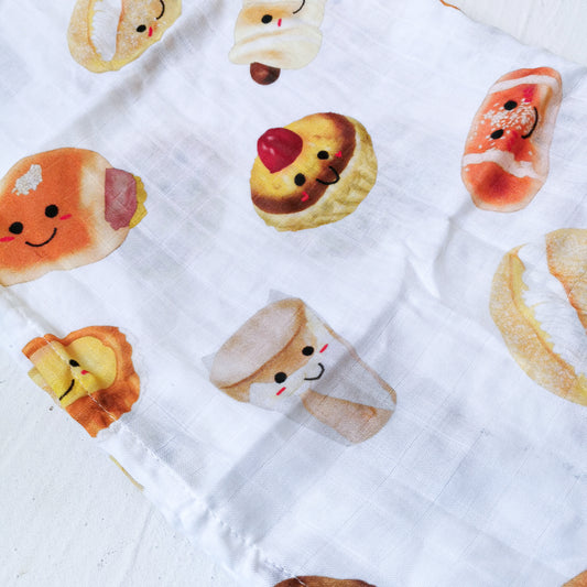 Hong Kong Bread Style Swaddle Blanket