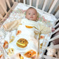 Hong Kong Bread Style Swaddle Blanket
