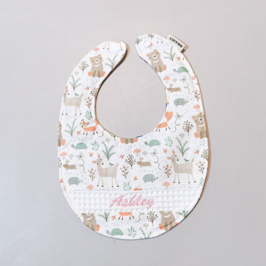 TRADITIONAL BIB| Forest Friends