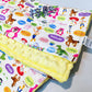 PERSONALIZED 3D MINKY BLANKET| Toy Story speech bubble