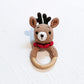 Crochet Rattle| Christmas Deer