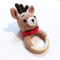 Crochet Rattle| Christmas Deer