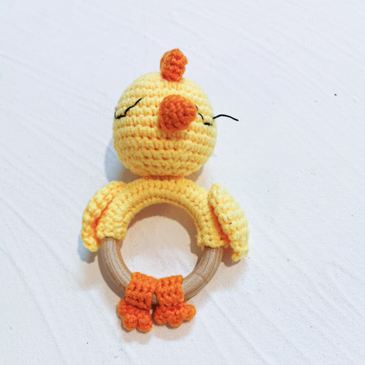 Crochet Rattle| Chick Chick