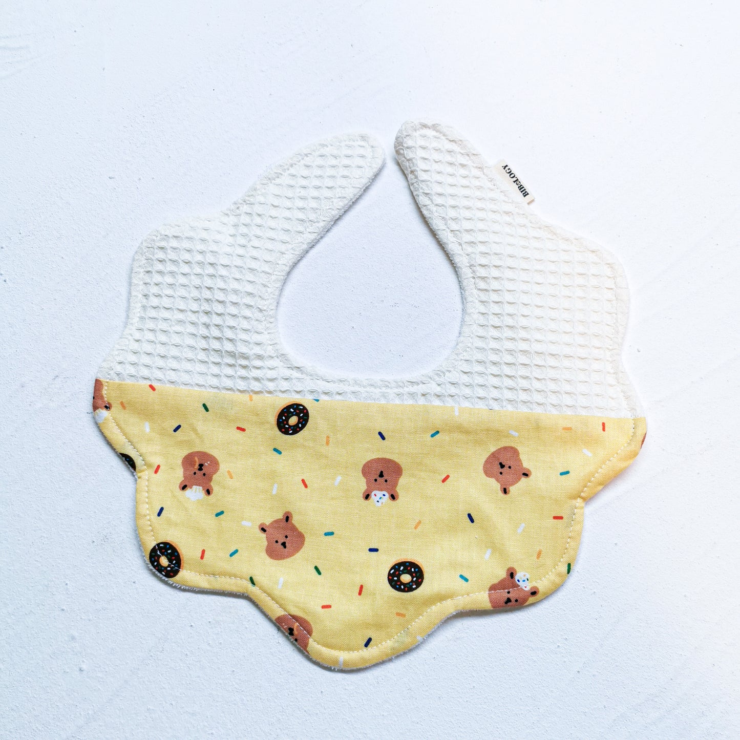 Flower Bib| Bears & Donuts