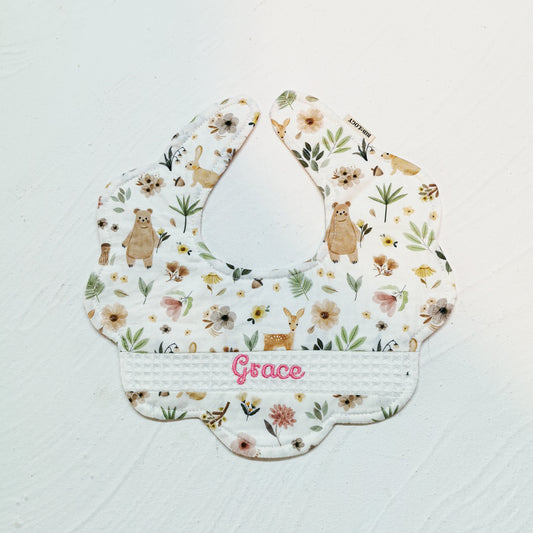 Flower Bib| Forest Friends