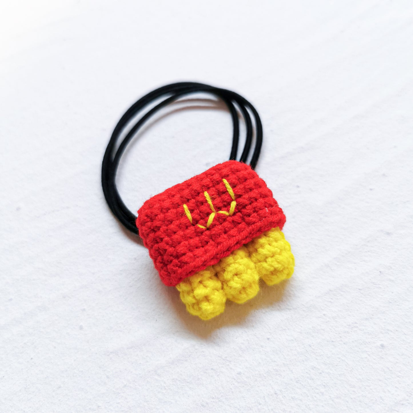 Crochet Hair Rope| French Fries