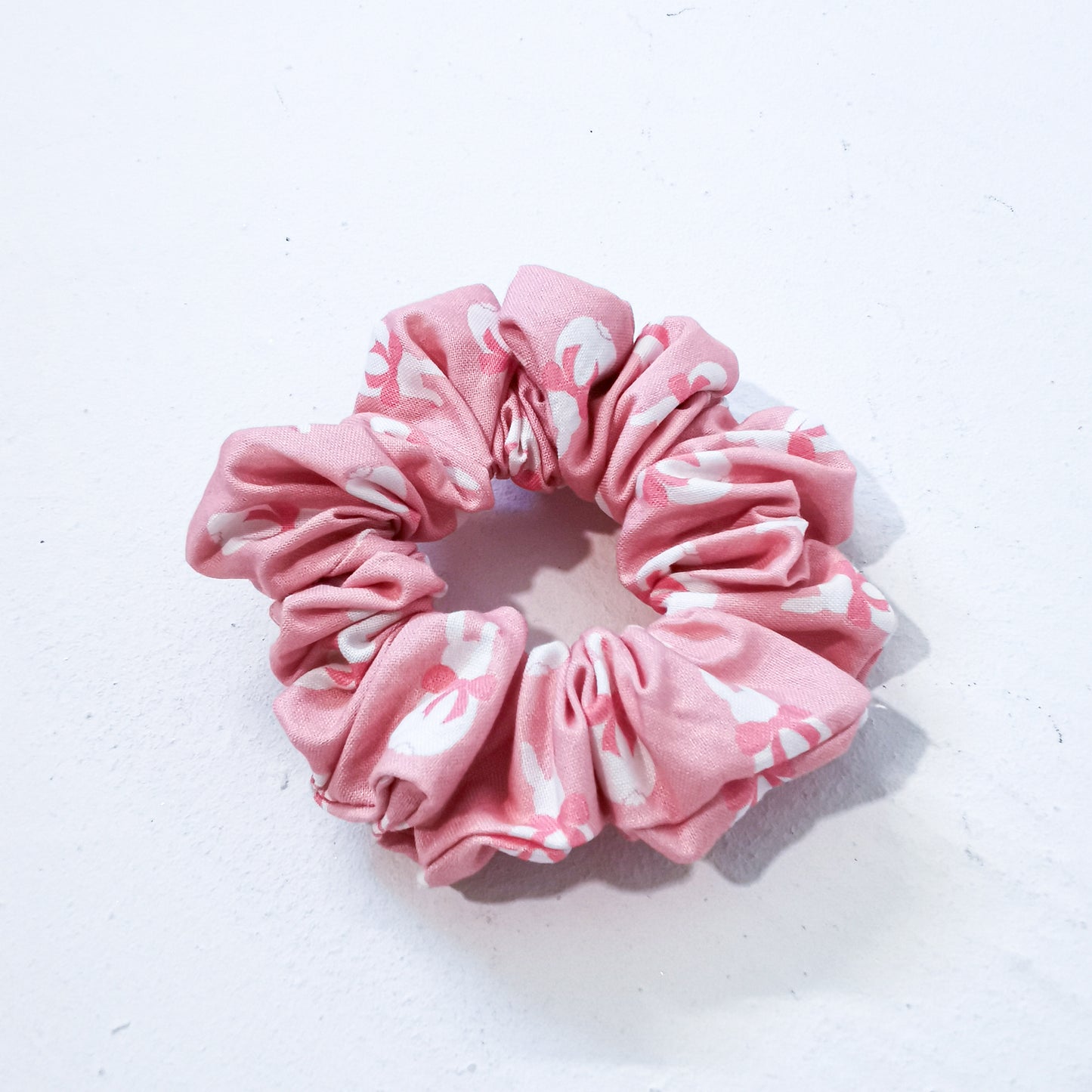 IN STOCK| Scrunchy- Pink Bunny (Big Kid/ Adult)