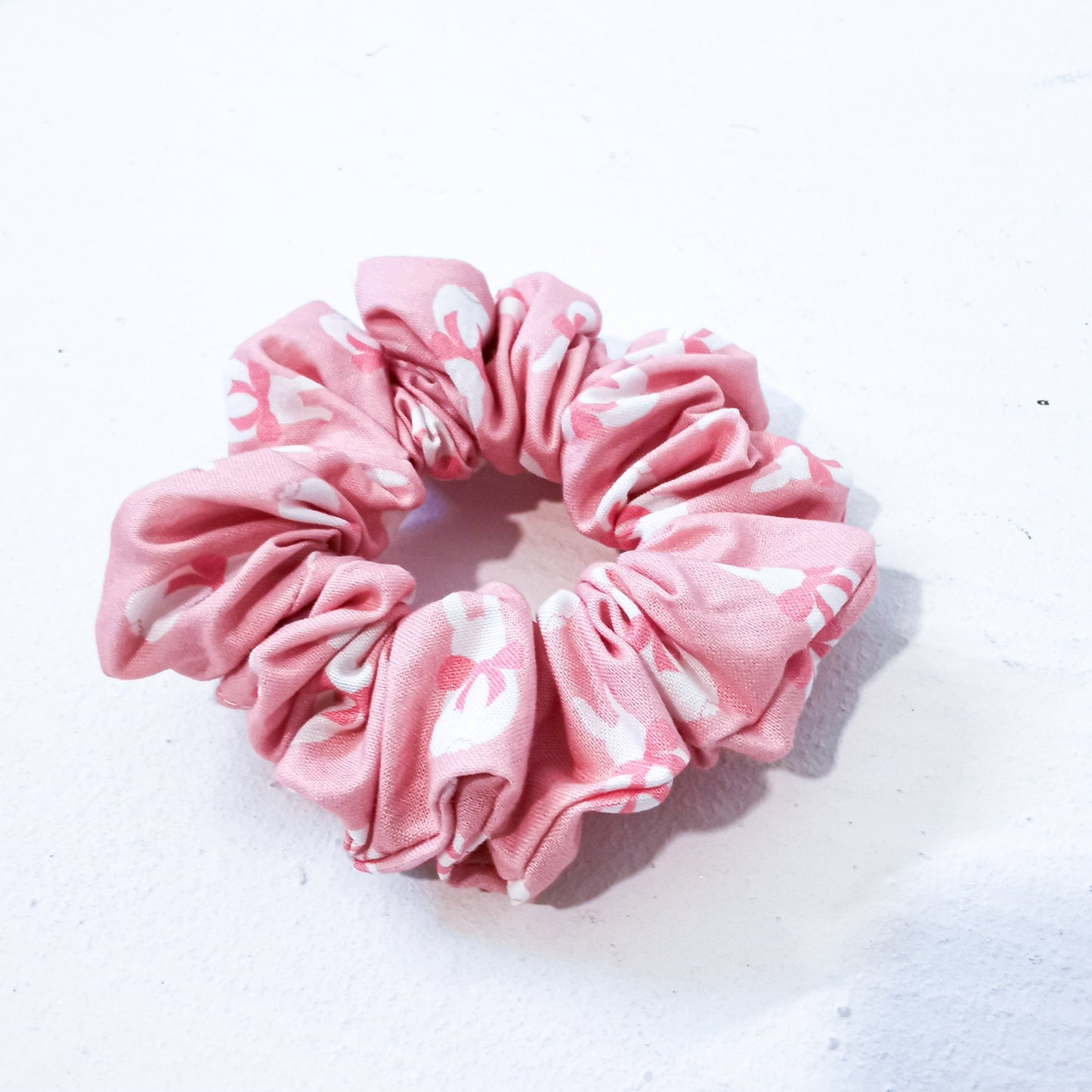 IN STOCK| Scrunchy- Pink Bunny (Big Kid/ Adult)