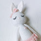 CROCHET RABBIT DOLL made with organic cotton