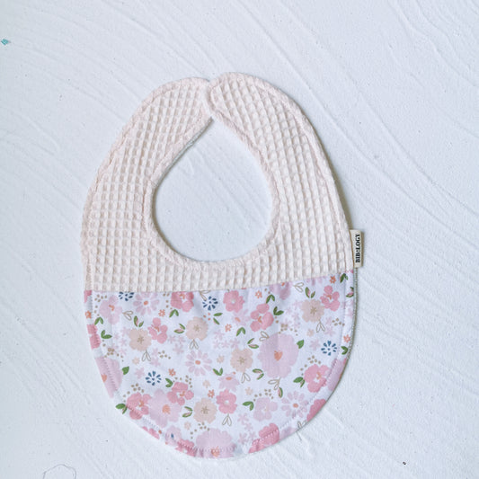 Traditional Bib| Pink Floral